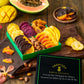 Christmas Gift Baskets - 7 Tropical Flavors Chocolate Orange Christmas Fruit Basket Gift |12.5Oz Soft Dried Fruit Gift Baskets For Delivery | Holiday Gift Baskets For Christmas Food Gifts For Mature-Themeds