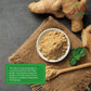 Jiva Organics Organic Ginger Root Powder, 1 LB Bulk - Non-GMO - for Cooking, Baking, Tea & More