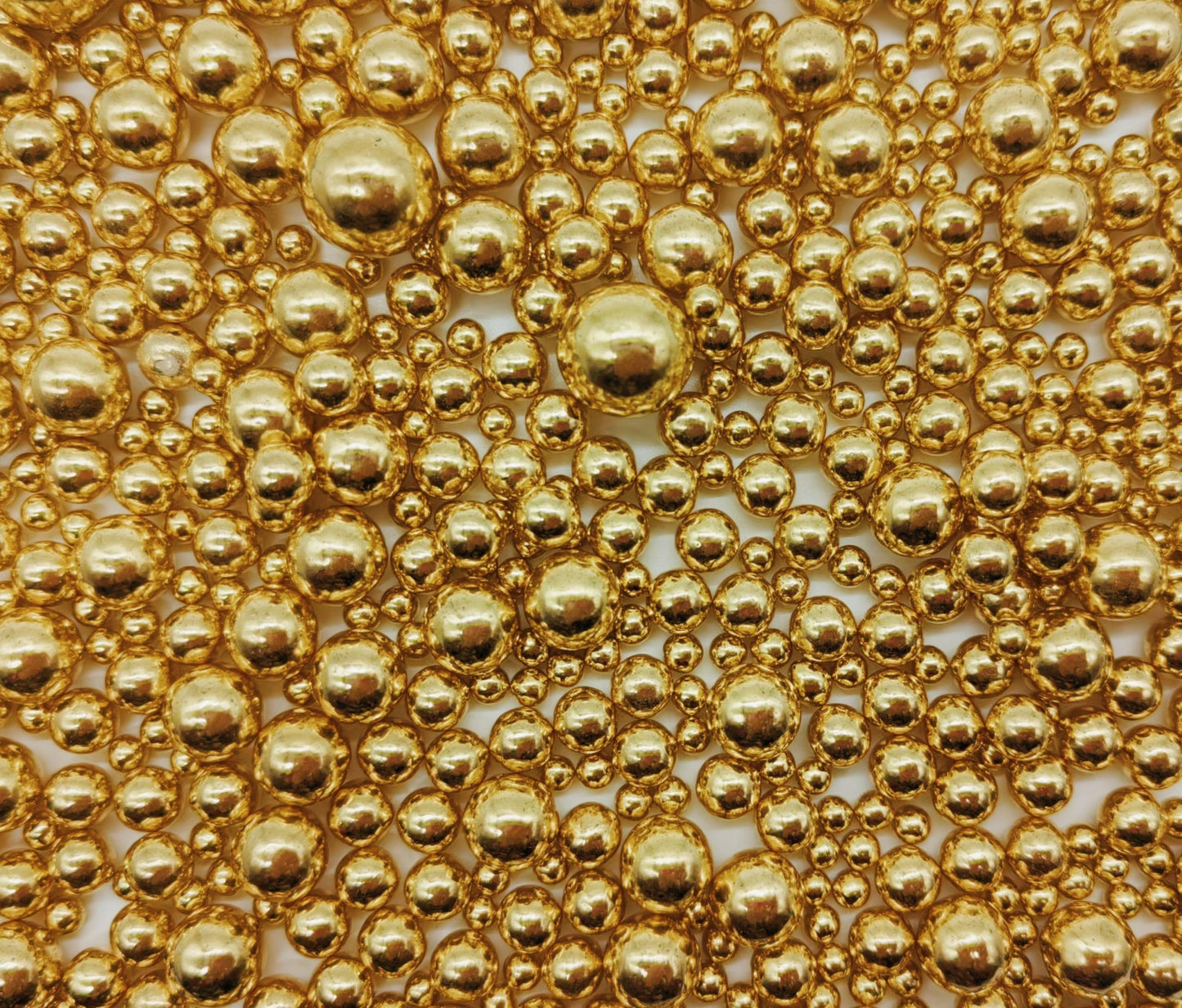 Edible Super Gold Sugar Pearls Sprinkles Candy Mix Size Pearls Cake Decorations Cupcake Toppers Cookie Decorating Perfect For We