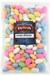 Its Delish Assorted Jordan Almonds, 3 LBS Bulk, Sugared Nut Candies - Vegan & Kosher Wedding Favors, Party Buffet Treats
