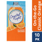 Crystal Light Drink Mix, Classic Orange,1.3 Oz( Pack of 6)