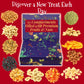 12-Day Advent Calendar With Dried Fruit & Nuts, Healthy Holiday Snack Gift Box, Gourmet Nut & Fruit Sampler, Christmas Countdown Treat For Mature-Themeds, Kids & Families