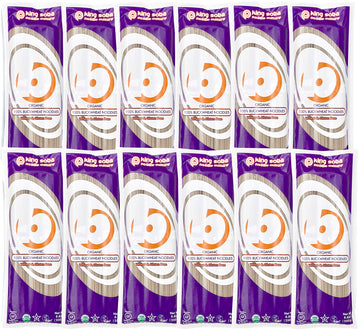 100% Buckwheat Pasta Noodles 12-PACK- Organic & Gluten-Free- 105.6oz, 3 servings per package