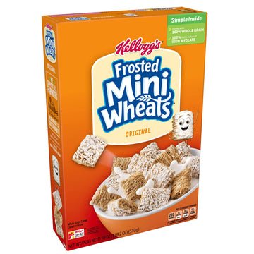 Frosted Mini-Wheats Breakfast Cereal, Original, 18 Ounce (Pack of 16)