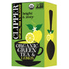 Clipper Tea Organic Fairtrade Green Tea Lemon - USDA Organic, Non-GMO, Fair Trade, Sustainable Caffeinated Tea, 1 Pack, 20 Unble