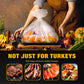 Turkey Brining Bags Kit of 2 Extra Large  21.6?19.6  Brine Bag with Double-Zippered for Secure Seal  Heavy Duty with Gusseted Bottom  Holds up to 30lbs  Secret to Juicy Turkeys
