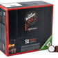Caffe Vergnano 1882 Espresso compact pieces, Arabica Robusta, Intensity 6/10, 50 Ct, Compatible with Nespresso Machines