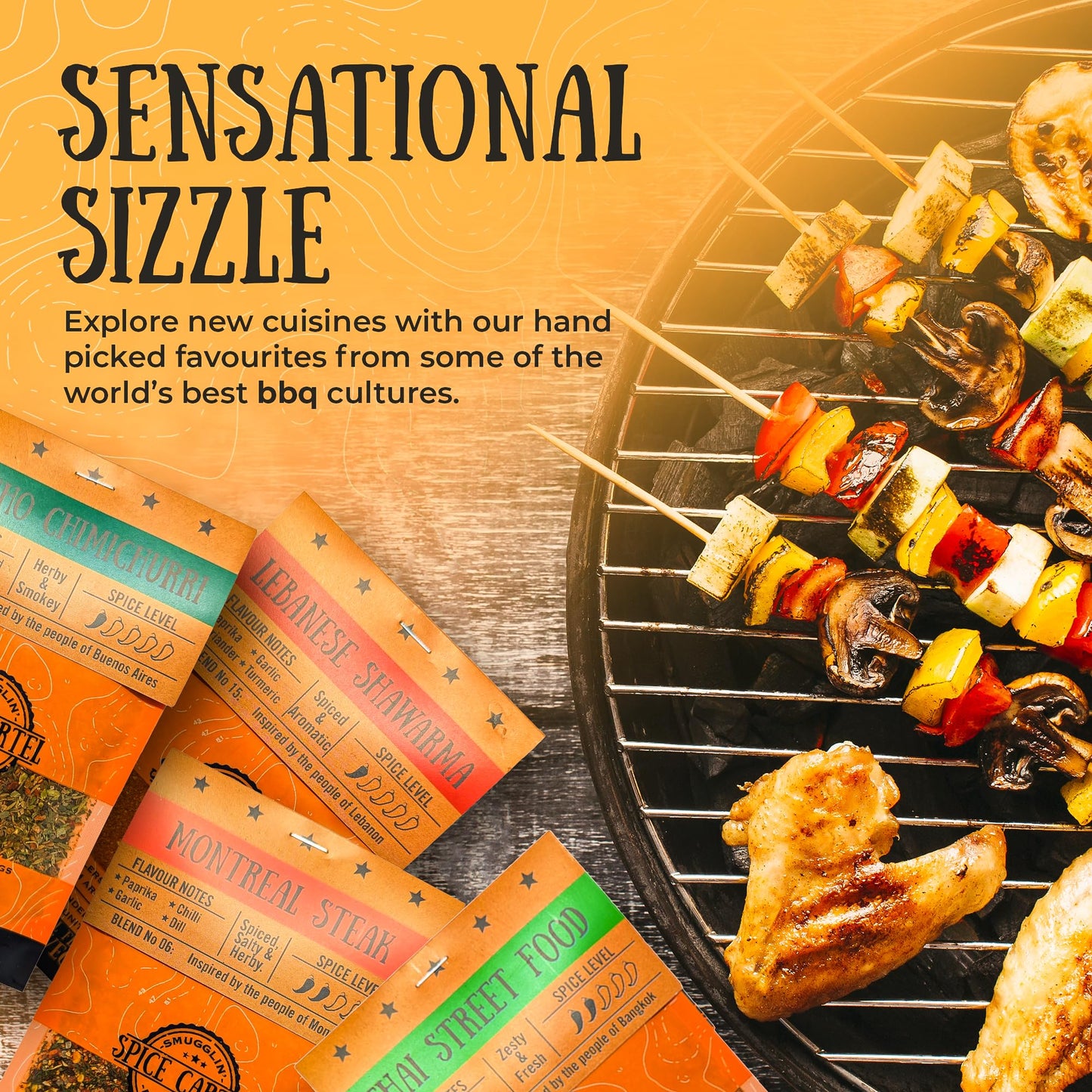 Spice Cartels Cartel Classics 8 Pack S Box Of Global Herbs & Spices