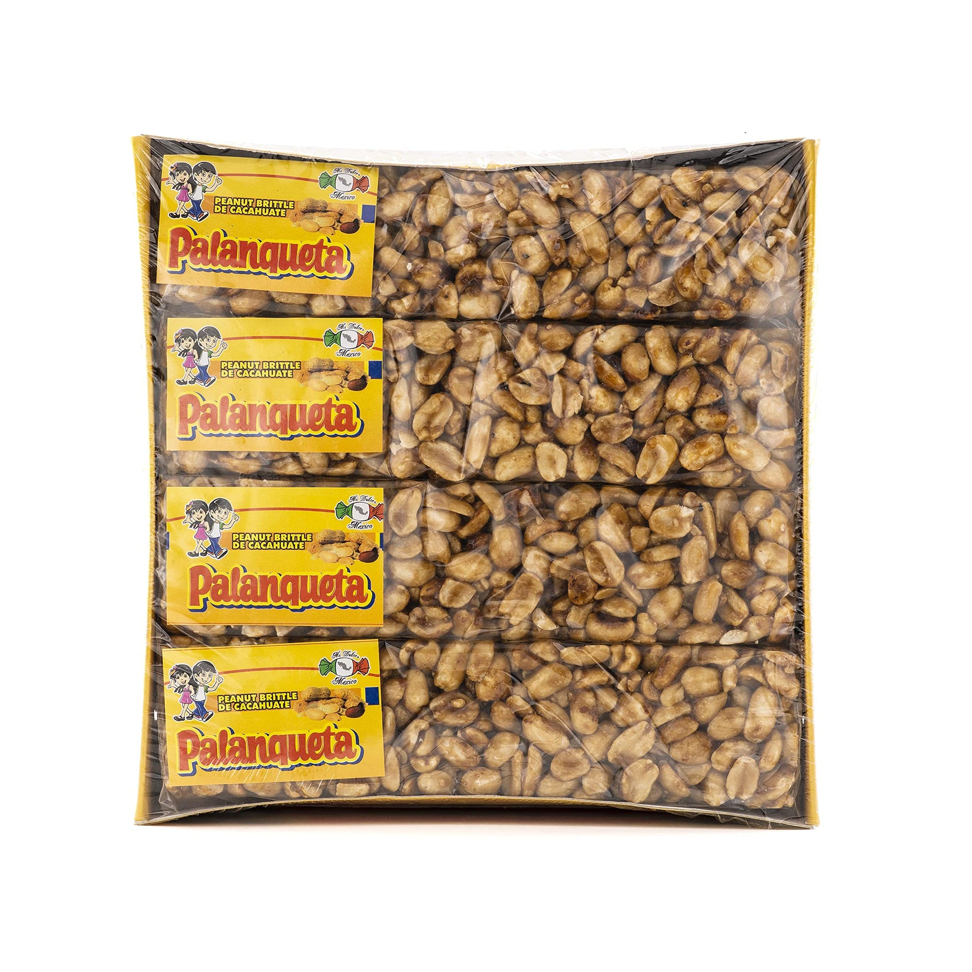 MDM PALANQUETA PEANUT BRITTLE BAR 4.6OZ 12CT TRAY CACAHUATE