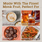 IN THE RAW Monk Fruit Sweetener with Erythritol, Sugar-Free, 16 oz Bakers Bag, Natural, Pack of 1