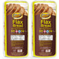 Shibolim FlaxSeed Bread 1lb (2 Pack) Low Carb, Zero Net Carbs Per Serving, Keto Friendly, Rich in Fiber & Protein, Vegan, Certif