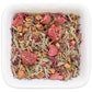 Tealyra Raspberry Relaxation Herbal Loose Leaf Tea, Caffeine Free, 8 Ounce, Teal
