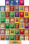Twinings Tea Bags Variety Collection (Pack Of 40) With By The Cup Honey Sticks