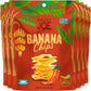 Banana Joe Dried Banana Chips - Thai Sweet Chili Flavor, Gluten Free, Vegan, 1.65 oz (Pack of 6)