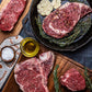MeatWorks USDA Prime Steak Assortment Box - 4 Ribeye (12 oz), 2 NY Strip (12 oz), 2 Filet Mignon (8 oz) - Gourmet Steak Pack