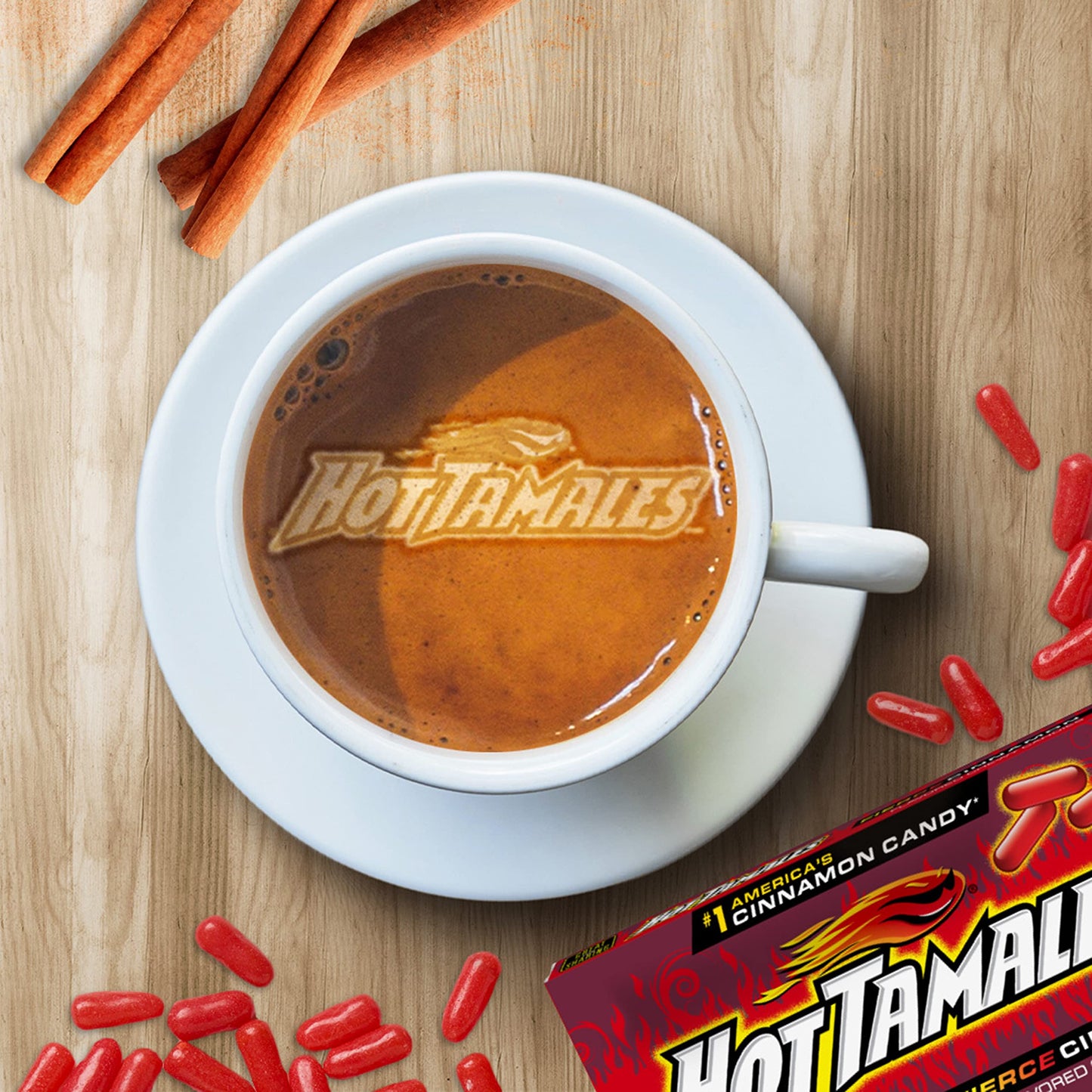 Hot Tamales Fierce Cinnamon Candy, 5Oz Theater Box, Pack Of 12