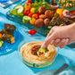 Cedars Topped Organic Mediterranean Hummus