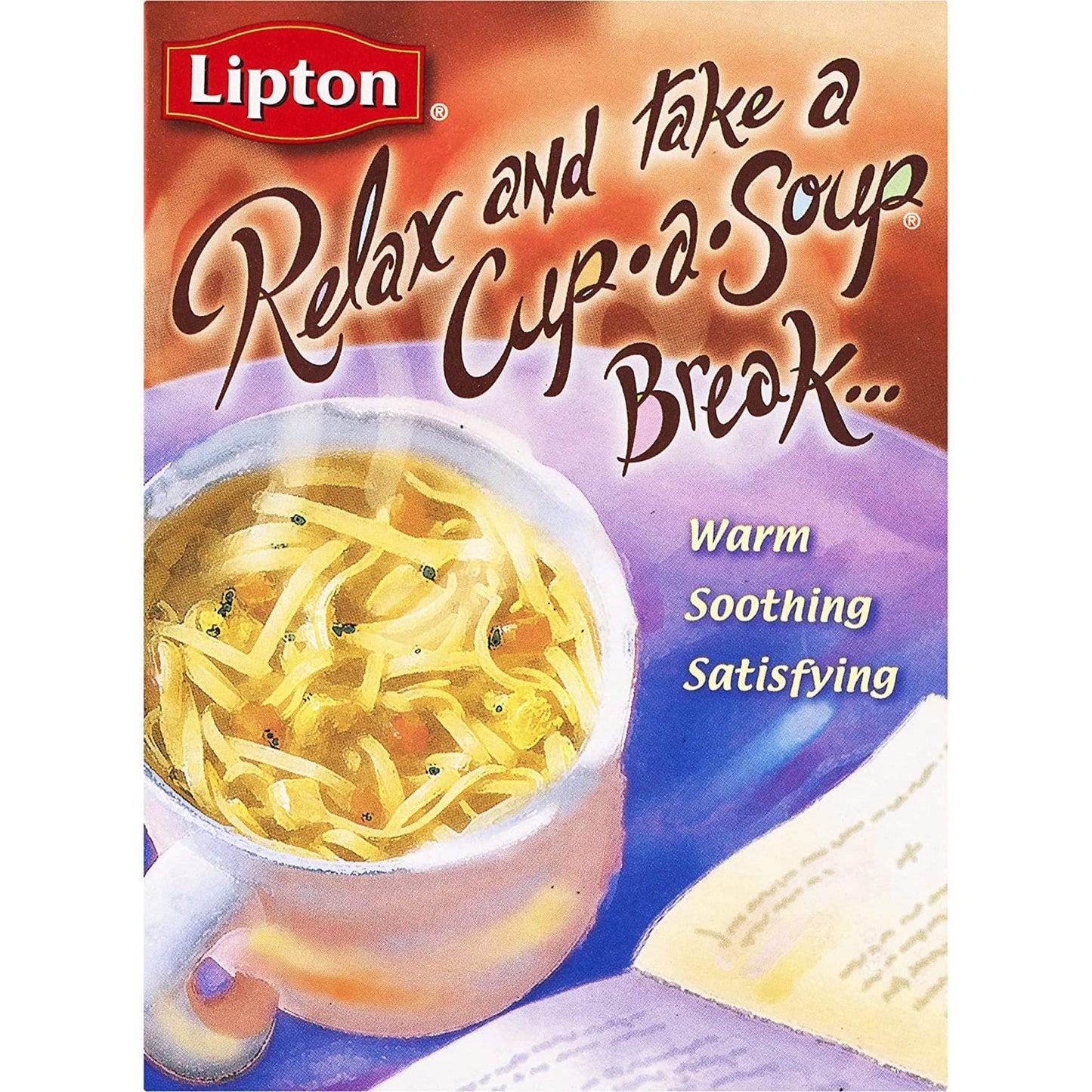 Lipton Cup-A-Soup Cream Of Chicken, 2.4 Ounce (Pack Of 6)