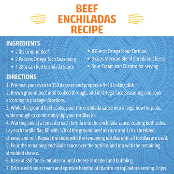 Ortega Enchilada Sauce, Red Chili, 10 Ounce (Pack Of 12)