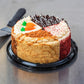 Our Specialty 8 Double Layer Variety Cake with Caramel, Carrot, Chocolate and Red Velvet Cake, 46 oz