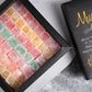 Mughe Gourmet Turkish Delight Candy Gift Box - 13.05Oz/370G - Halal Vegan Lokum Fruit Flavors Rose, Strawberry, Lemon, Orange, Mint - Gifts For Special Occasions, Halloween, Christmas, Birthdays