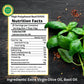 M.G. PAPPAS Extra Virgin Olive Oil, Basil-Infused, Cold Pressed, 12.7 Fl Oz