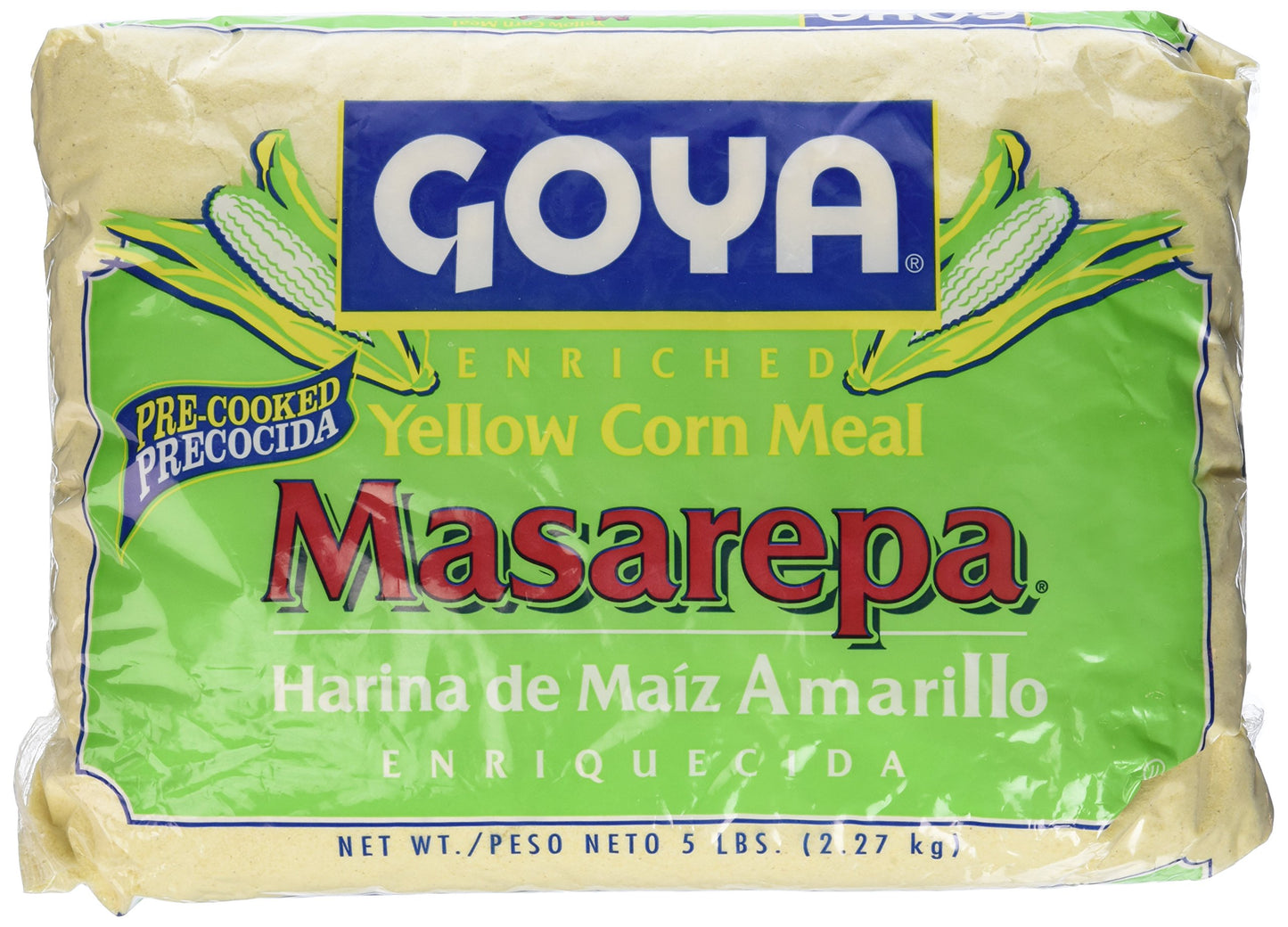 Goya Foods Yellow Corn Meal (Masarepa), 5-Pound