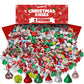 Bulk Christmas Chocolate Kisses Mix - 2 Pound Assortment  Candy Cane  Hot Cocoa & Milk Chocolate  Individually Wrapped Holiday Chocolate Candy For Gifts  Stocking Stuffers  Decoration & Parties
