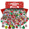 Bulk Christmas Chocolate Kisses Mix - 2 Pound Assortment  Candy Cane  Hot Cocoa & Milk Chocolate  Individually Wrapped Holiday Chocolate Candy For Gifts  Stocking Stuffers  Decoration & Parties