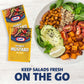 Kraft Honey Mustard Salad Dressing Single Serve Packet (1.5 Oz Packets, Pack Of 60)