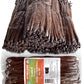 FITNCLEAN HERBS AND SPICES Organic Madagascar Vanilla Beans, 50 Count, Certified USDA Organic, Non-GMO, ~5 Bourbon Pods