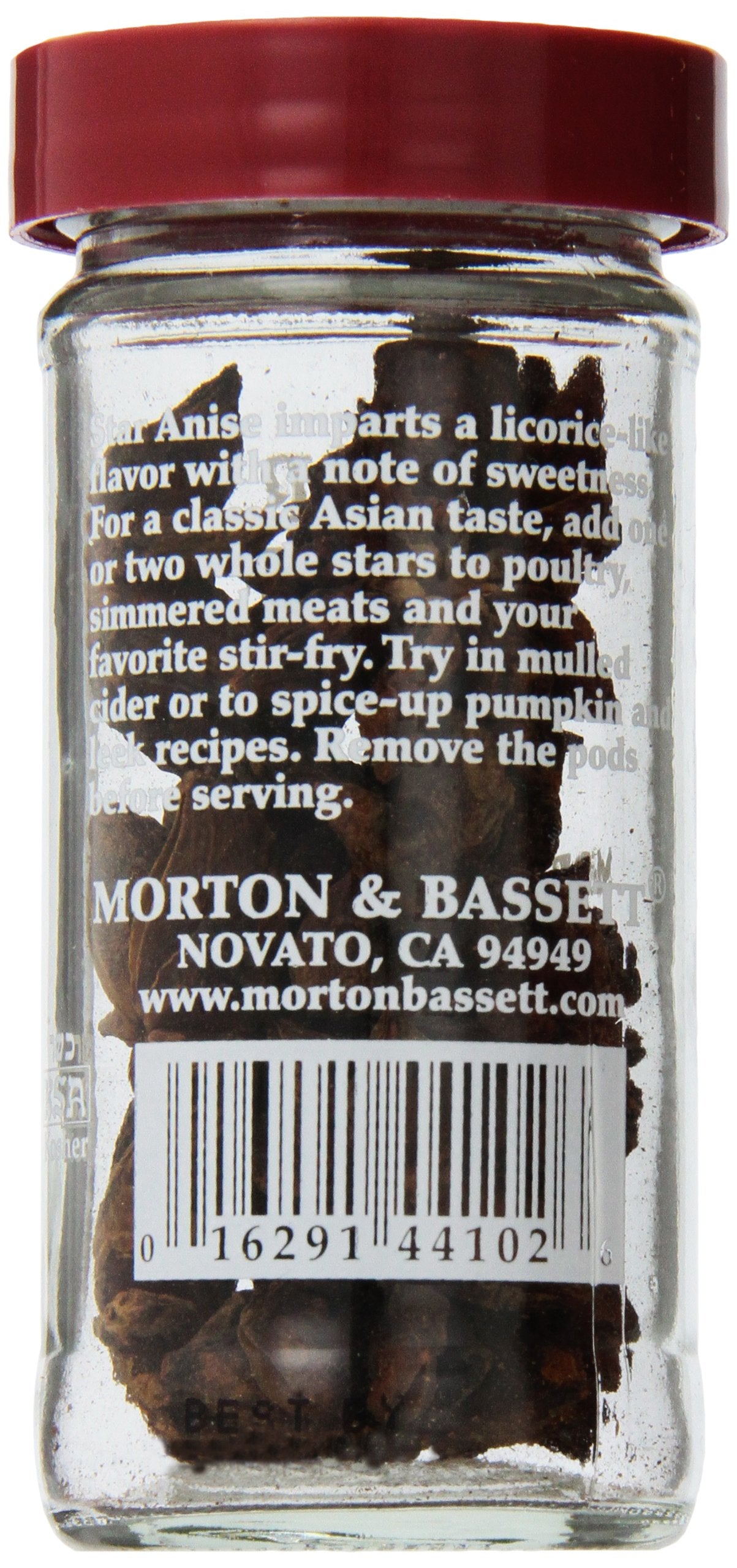 Morton & Bassett Anise Spice, 0.6-Ounce Jars, Pack of 3