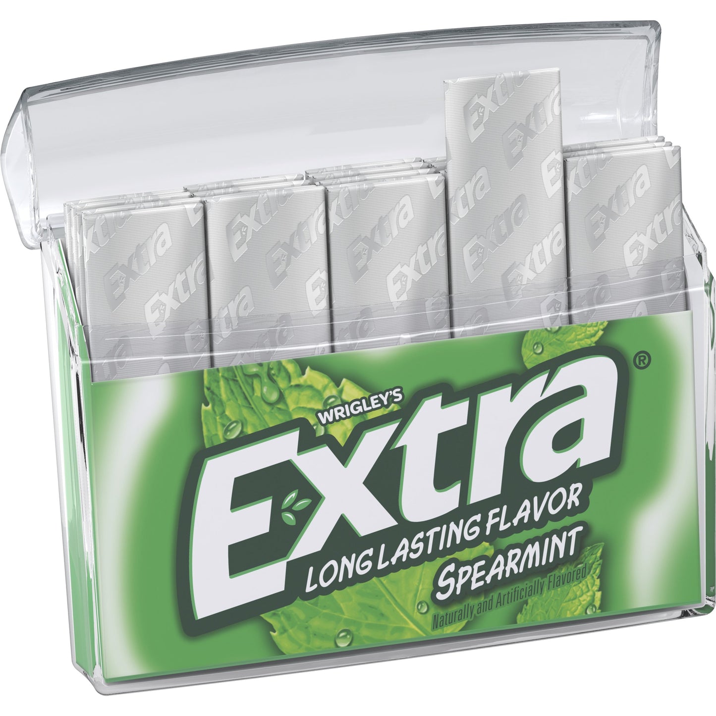 EXTRA Gum Spearmint, Bulk Chewing Gum Sugar-Free, Mega Pack of 6 with 35 Sticks Each