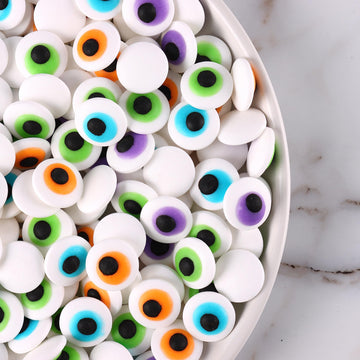 Halloween Sprinkles For Cake Decorations 7Ounce, Colorful Eyeballs For Cupcake Topper, Edible Eyes Candy For Ice Cream, Cookie,