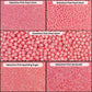 Confect Valentines Day Sprinkles Mix - Pink Pearl Dragees, Jimmies & Edible Mix Dragees, Jimmies & Sparkling Sugar For Cake & Cu