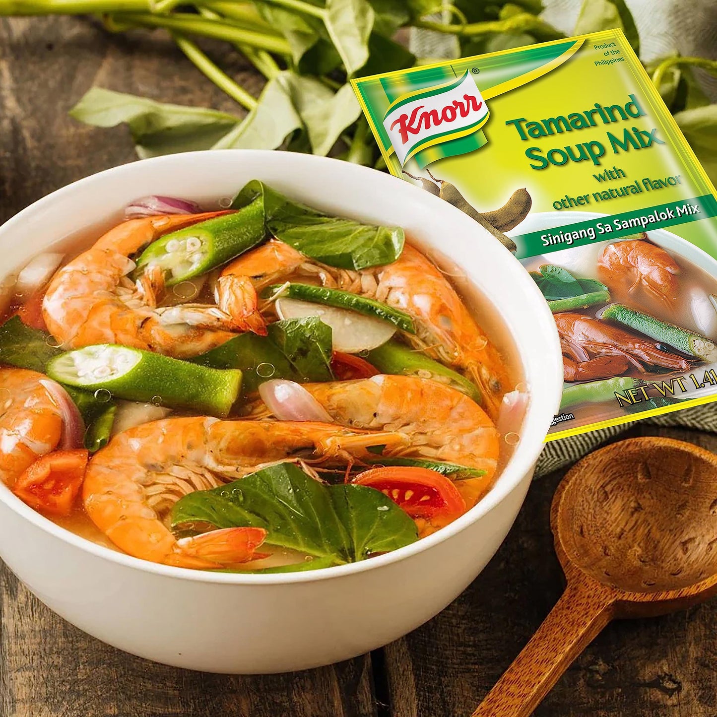 Knorr Tamarind Soup Mix (Sinigang Sa Sampalok Mix), 1.41Oz (40G) (Pack Of 1)