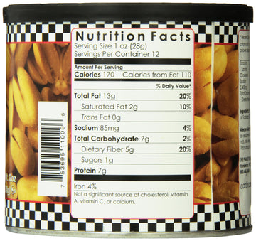 The Carolina Nut Company Peanuts, Gourmet Salted, 12 Ounce