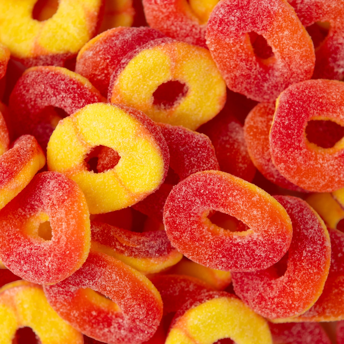 5 lb Bulk Gummy Candy Box - Includes Gummi Bears, Cinnamon Bears, Sour Gummy Worms, and Gummi Peach Rings - Fun Variety Mix for