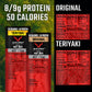 Jack Links Beef Steak Snacks, Original & Teriyaki, 0.8 Oz. (12 Count), Protein-Rich Meat Snack, Individually Wrapped