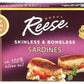 Reese Skinless And Boneless Sardines In 100% Olive Oil, 4.38-Ounces (Pack Of 10)