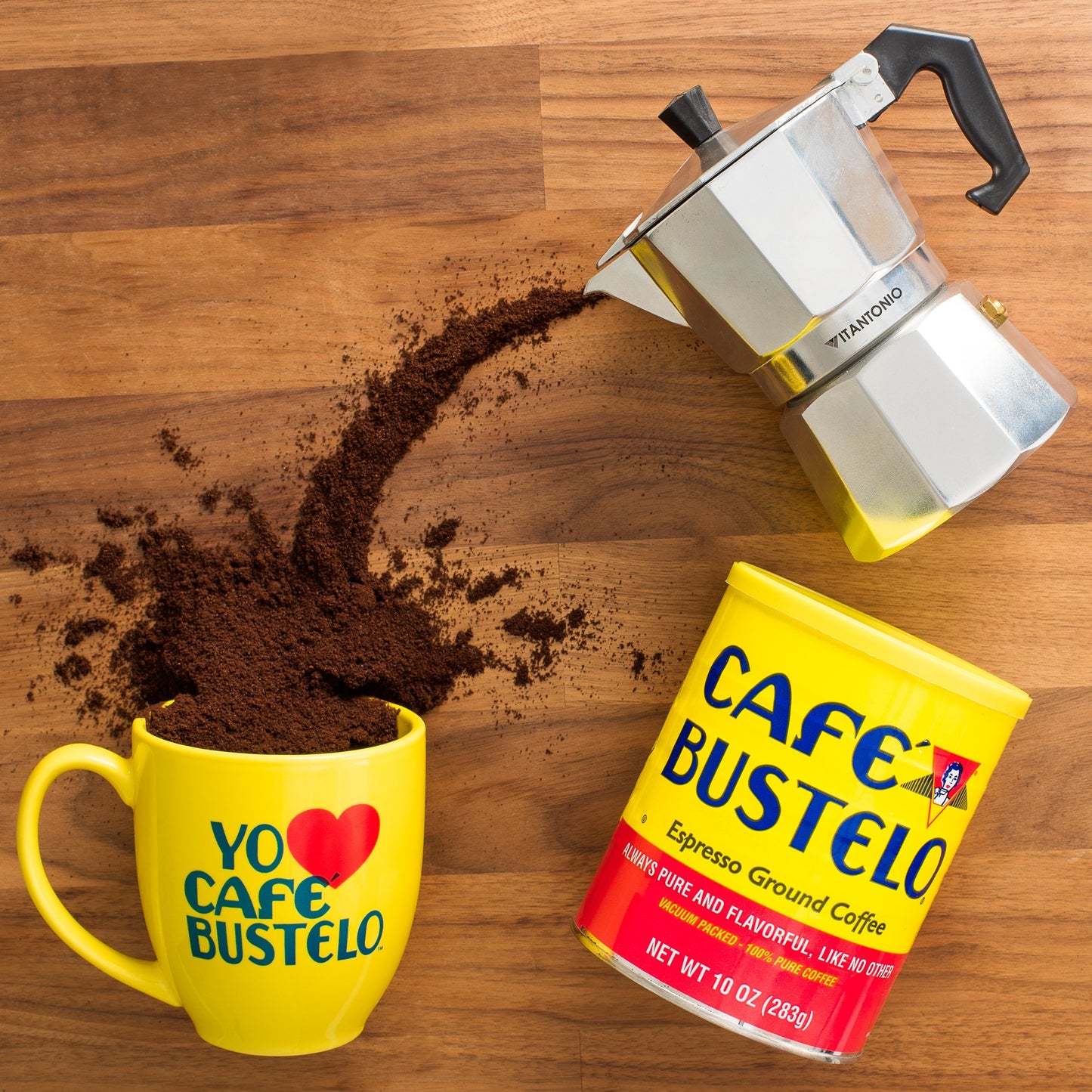 Caf   Bustelo Coffee, Espresso Ground Coffee, 10 Ounces