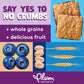 Plum Organics Jammy Sammy Snack Bars - Blueberry and Oatmeal - 1.02 oz Bars (Pack of 5) - Organic Toddler Food Snack Bars