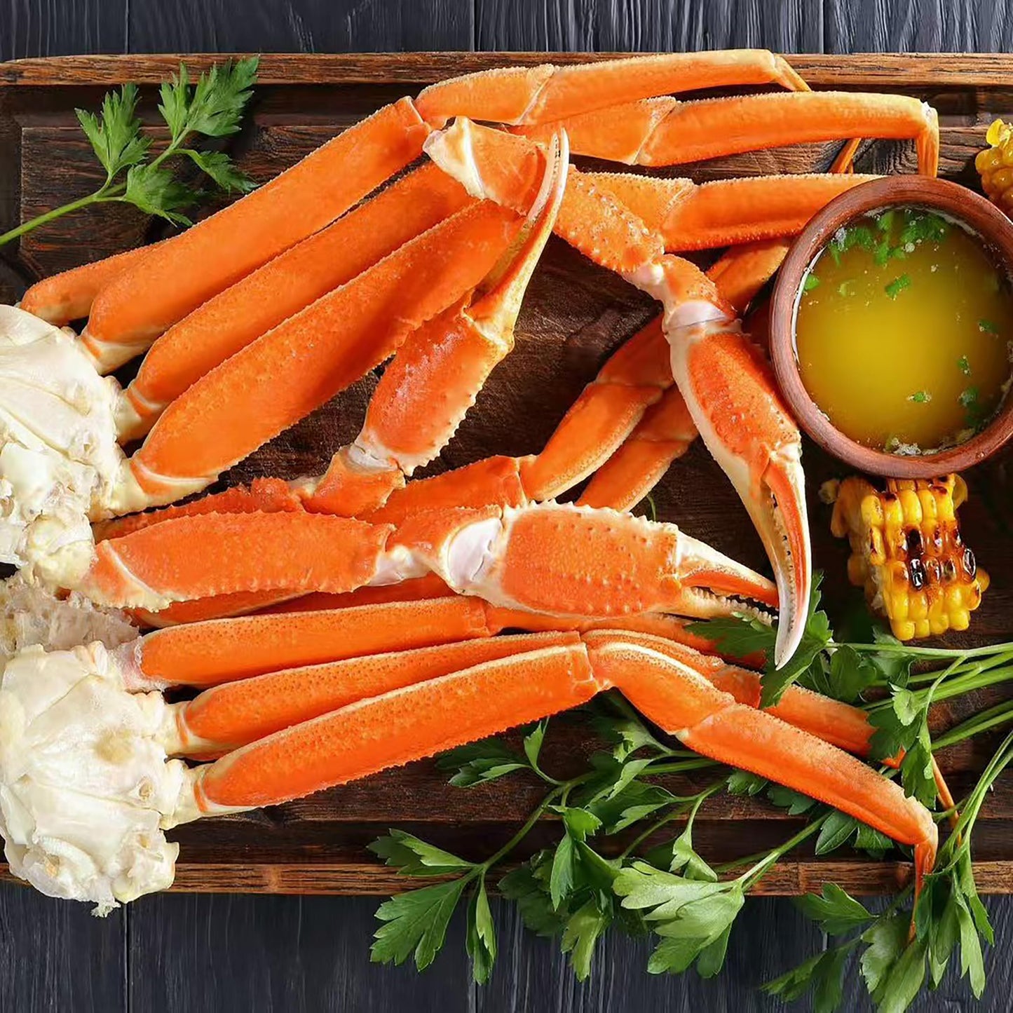 OCEANZEN:Premium Quality, Large Alaska Snow Crab Legs (10 Pound)