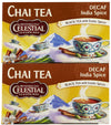 CELESTIAL SEASONINGS CHAI,ORIGINAL,INDIA DECAF, 20 BAG