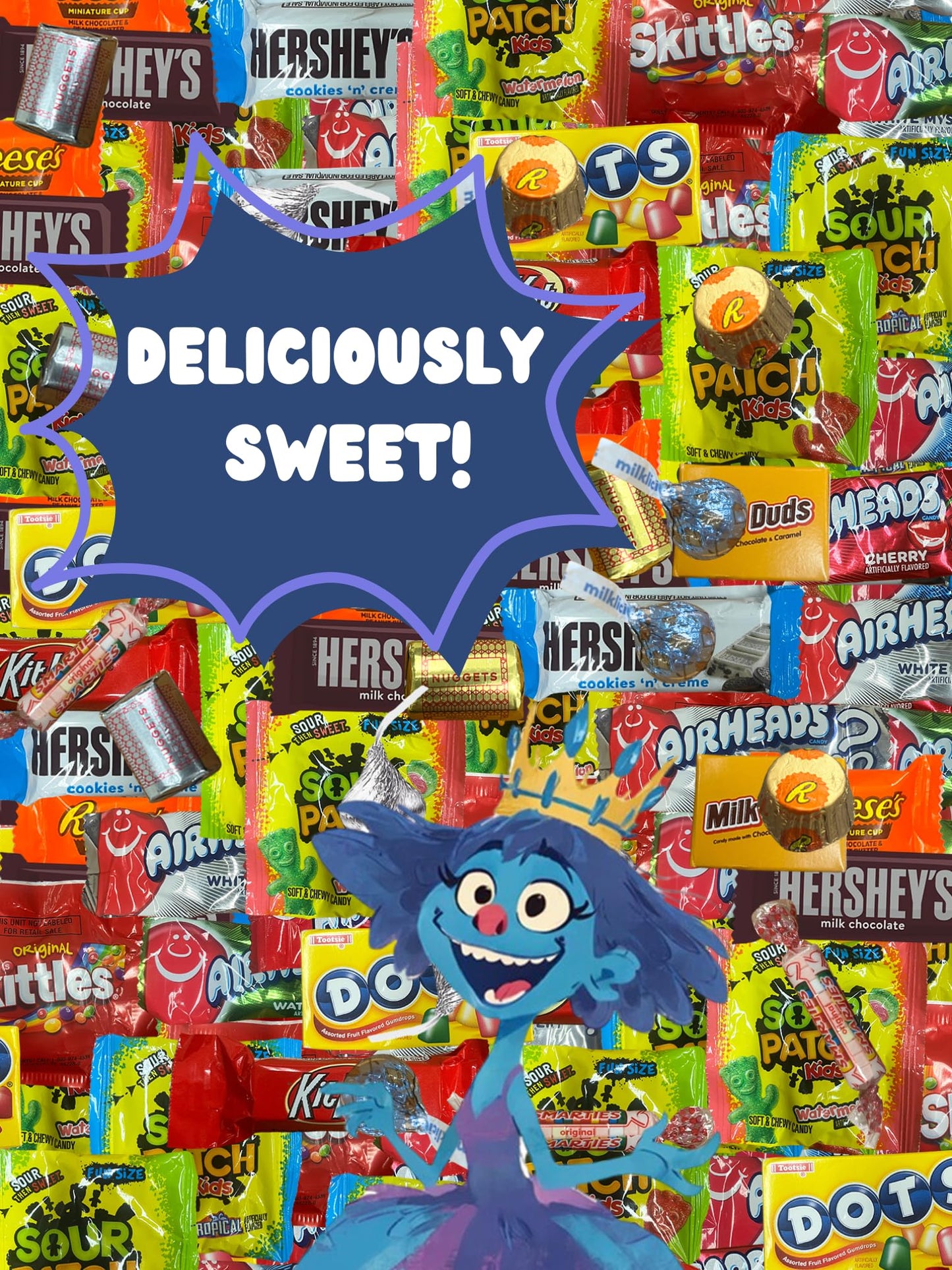 Chocolate And Candy Variety Pack - 2 Lb Assorted Chocolate Candy Bulk - Bulk Candy Bag Candy Mix - Easter Candy Bulk Individuall