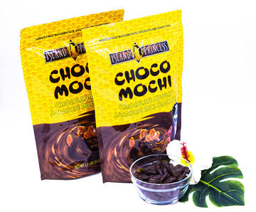 Island Princess Choco Mochi Chocolate Covered Japanese Rice  ers 2/1.5 Lb Each