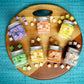 Bear Necessities Gourmet Sugar Cubes - Birthday Cake Flavor Infused Sugar Cubes Handcrafted w/Pure Cane Sugar - Perfect for Tea,