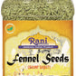 Rani Fennel Seeds (Saunf Sabut) Whole Spice 32Oz (2Lbs) 908G Pet Jar All Natural Gluten Friendly Non-Gmo Vegan Indian Origin
