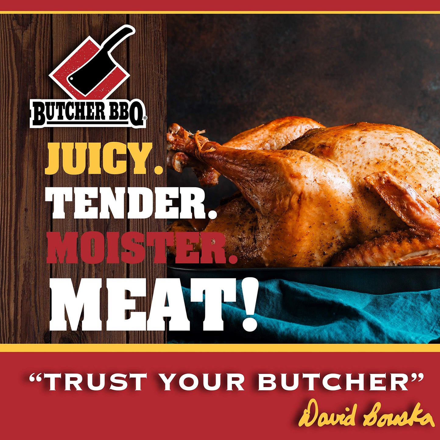 Butcher BBQ | Bird Booster Original Flavor Injection | Moisture and Flavor for Poultry Injections | Chicken