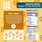 FitJoy Tangy Dijon Mustard Pretzels (Pack of 6, 4.5 Oz) - Dairy, Nut & Gluten Free Snacks - Grain Free Cassava Root & Chickpea F
